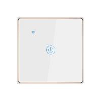 Glomarket 1 Gang Tuya Smart Switch Aluminium Bezel Security Smart Home