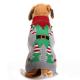Pet Dog Sweaters Christmas Clothes With Plush Balls Teddy Golden Retriever Doggie Sweater