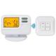 Riseem Weekly Programmable Heating and Cooling Wireless Room Thermostat With LCD Display Temperature Control