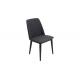 Powder Metal Leg Fabric 560mm 820mm Modern Leisure Chair