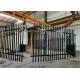 Waterproof Steel Tube Fence Eco-friendly Powder coated Wrought Iron Fence