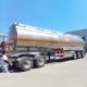 3 Axle 4 Axle Stainless Steel 50000 Liters Oil Fuel Tanker Trailer with 12 Tire Number
