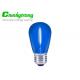 E26 Clear Glass Filament Blue Green Purple Bulb LED Lights