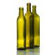 Edible 250ml Marasca Glass Oil Bottle Green Amber With Screw Cap