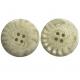 Off White Color Horn Plastic Coat Buttons With Rim 55L 4 Hole Use On Women'S Coat Outwear