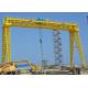 Light Structure Mobile Double Girder Truss Gantry Crane 300 Ton With Electric Trolley