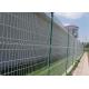 3d Bending Curved Triangle Galvanized Wire Decorative Garden Fencing
