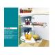 Chrome Plated Modern Kitchen Appliances Rack Holder  Muti - Functional