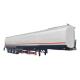 Carbon Steel Crude Oil Diesel Fuel Tanker Semi Trailer 60000 Liters