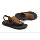 Comfortable Mens Leather Slippers Shoes With Genuine Leather Upper