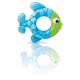 Fish Shaped Inflatable Swim Ring 30.5''X30 Size Logo Custom Printing