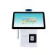 Windows 10 15.6 inch True Flat Touch Screen Desktop POS with Scanner and Thermal Printer