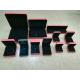 Luxury Gift Jewelry Plastic Box Exterior Leather Customized Size For Shopping Mall
