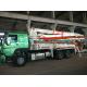 4 Arms Cement Pumping Machine / Concrete Construction Equipment SY5295T 80 Km/H