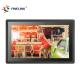 15 Inch Capacitive Touch Screen Monitor Usb Full Flat HD Panel Black