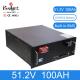 Rack-mount LiFePO4 Battery Module 51.2v 100Ah Paralleled Distributed Structure Battery Remote Control Monitor For Cabine
