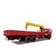 16 Ton Hydraulic Lorry Truck Mounted Crane 360 Degree Rotation For Construction
