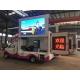Rentals Truck Mobile Led Display 10mm / Outdoor Led Video Truck 1/4 Scan