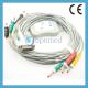 M3703C Philips one piece 10-lead EKG cable with leadwires