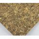 Wholesale 1.35m Width Nature Cork Fabric/Leather with Dark and Golden Color for Sofa, Phone Cover Making