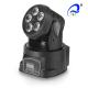 DMX512 RGBWA LED Wash Moving Head Light , Party Dj Stage Lights 5pcs * 15W