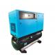 High Efficiency Electric Oil Lubricated Screw Air Compressor Oil Type With Dryer