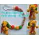 Teething necklace, Breastfeeding Necklace for Mom, Teething toy, Nursing necklace