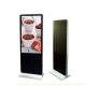 4K Interactive Floor Standing Advertising Touch Screen Kiosk High Brightness