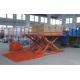 4000LBS Fixed Hydraulic Scissor Lifting Table  Cargo Lift For Warehouse Factory