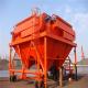 Self Propelled Tyre Mounted Eco Hopper For Seaport Terminal Bulk Materials Handling