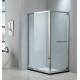 Foldable shower enclosure 900*900mm with 304 stainless steel & tempered clear glass