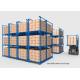 Collapsible Heavy Duty Industrial Shelving , Movable Metal Storage Rack