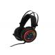 High End LED Gaming Headphones Noise Cancelling Gaming Headset Fashionable Design