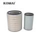 Engine Protected Hepa Car Parts Air Filter / Komatsu Truck Air Filter A-2835