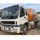 287KW 6M3 Used Concrete Mixer Truck Refurished 6*4 ISUZU CXZ51K 3 Axes