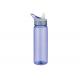 Outdoor Sport 850ML Tritan Water Bottle Leakproof With Silicone Straw
