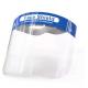 Public Place Disposable Face Shield , PET Transparent Splash Face Shield