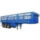 Blue 11.00r20 12 Wheel Truck Fence Q345 Side Wall Trailer Fast