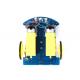 D2 - 1 Intelligent Arduino Car Robot , Yellow / Bule Arduino Robot Car Kit
