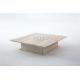 Contemporary Square Modern Marble Coffee Table