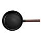 Unharmful 1.6kg Deep Stir Fry Pan Flat Bottom 28cm Non Stick Stir Frying Pan