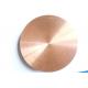 Round Shape Copper Tungsten Sheet / Copper Tungsten Plate Diameter Customized