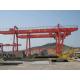 Traveling Double Girder Industrial Gantry Crane 40 Ton Low Noise