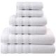 Transform Your Bathroom Shower with Our Dobby Border 100% Cotton Towel Set All-Season