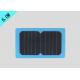 Blue Frosted Monocrystalline Silicon Cells , PET Lamination High Efficiency Solar Panels