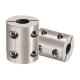 ISO9001 Extension Silver Rigid Clamp Coupling 16mm To 50mm Aluminum Alloy