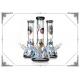 13 Inches Art Glass Bong 7MM Thick Glass Beaker Bongs Smoking Hookah Water Pipes