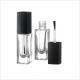 Empty Cosmetic Nail Polish Pump Bottle With Lid Brush 7.5ml Nail Polish Remover Glass Bottle