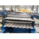 50hz 7500mm Metal Roofing Double Layer Roll Forming Machine / Equipment Hydraulic Driving