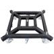 Removable Truss Tower System Lift Steel Base Plate / Mobile Truss Square Base Plate